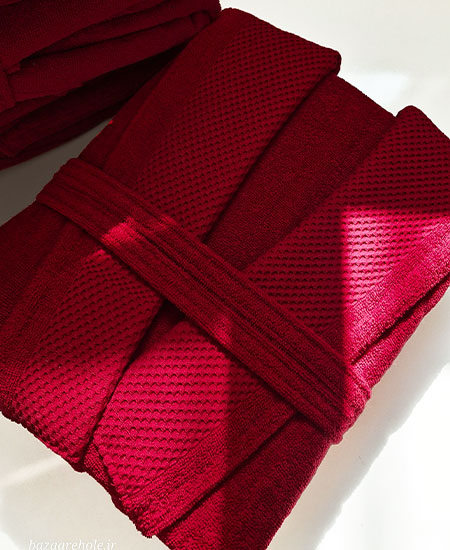 حوله تن پوش طرح لوکس مارک مهریس - دورونخ اعلا -5