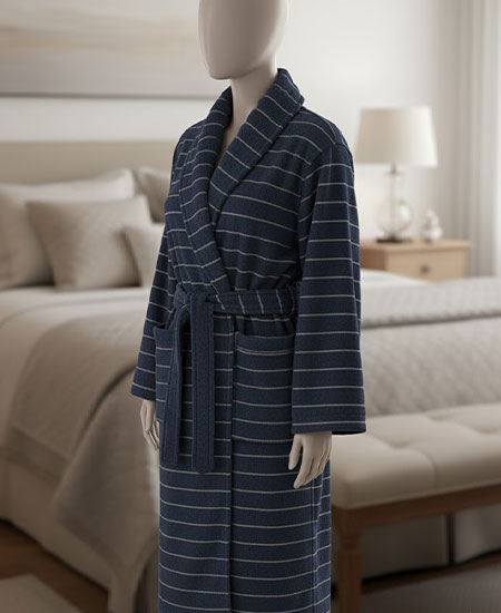 حوله تن پوش ابریشمی راه راه - مارک مهریس-2