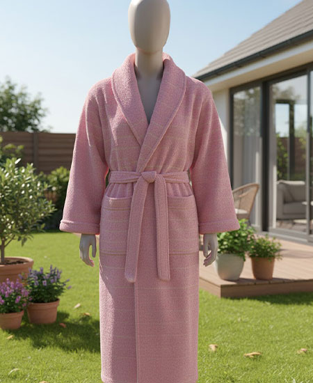 حوله تن پوش ابریشمی راه راه - مارک مهریس-4