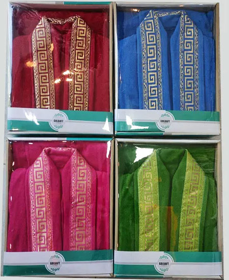 حوله تن پوش گلبافت 