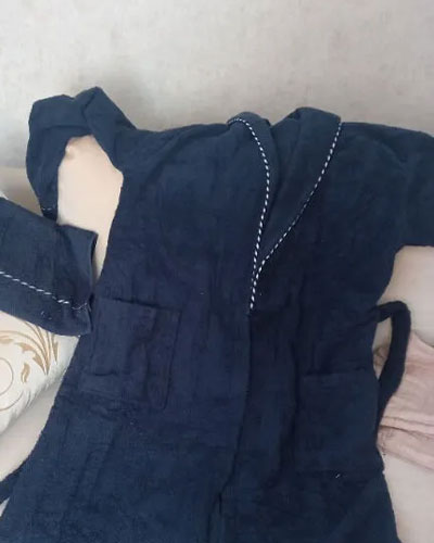 حوله مادام کوکو - سرمه ای -5